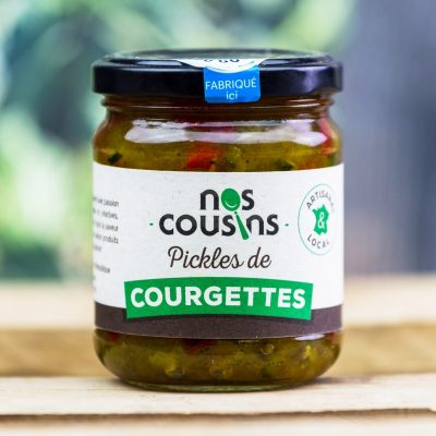 pickles courgettes NOS COUSINS